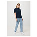 Iqoniq Yosemite Piqué-Poloshirt aus recycelter Baumwolle, navy blau, XXXL