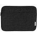 Joey 14 Zoll Laptophülle aus GRS recyceltem Canvas 2 L, schwarz