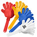 Klapper Hand einfarbig, weiß