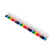 Lineal 16 cm, transparent