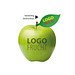 LogoFrucht Apfel grün - Blackberry + Apfelblatt