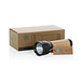 Lucid 3W Taschenlampe aus RCS recycelt. Kunststoff & Bambus, schwarz, braun