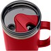 Melbourne 1200 ml RCS-zertifizierter Isolierbecher mit Strohhalm, rot