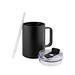 Metmaxx Thermobecher MyCoffeePotCeramic, schwarz