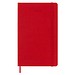 Moleskine Hardcover 12 Monate Tageskalender, scharlachrot