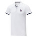Morgan Polo für Herren, zweifarbig, weiss, S