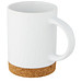 Neiva 425 ml Keramiktasse mit Korkboden, weiss