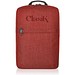 Notebook-Rucksack EUROPE, rot meliert