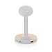 Ontario 2-in-1 15W magnetischer Ladeständer aus RCS rPlastik, weiß