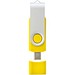 OTG Rotate USB Typ-C Stick, gelb, 2GB