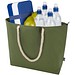 Panama Strandkühltasche mit Kordelgriffen aus recyceltem GRS-Material, 23L, olive
