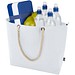 Panama Strandkühltasche mit Kordelgriffen aus recyceltem GRS-Material, 23L, weiss