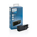 Philips 65W Ultra-Schnell-PD 3-Port-USB-Wandladegerät, schwarz