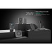 Quantum Ultra-Fast 25W magnetisches Wireless-Charging-Pad, grau, schwarz