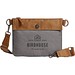 Reißverschluss-Tasche LIFE, grau-braun