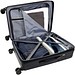 Rover 24 GRS-recycelter, erweiterbarer Trolley 70 L, schwarz