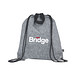RPET Filz Rucksack PromoBag Plus, Hellgrau