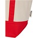 Sam 320 g/m² Tragetasche aus GRS recycelter Baumwolle, rot