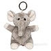 Schlüsselanhänger Elefant, grau