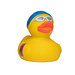 Schnabels® Bade-Ente Radfahrer, bunt