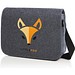 Schultertasche ModernClassic, anthrazit