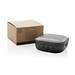 Soundbox 3W Lautsprecher aus RCS recyceltem Kunststoff, schwarz