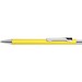 uma® Metall-Kugelschreiber Straight SI, blaue Mine, gelb
