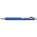uma® Metall-Kugelschreiber Straight SI, blaue Mine, mittelblau