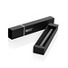 Swiss Peak Storm Dual-Tip-Pen aus RCS recyceltem Aluminum, schwarz