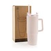 Tana Becher aus RCS recyceltem Kunststoff mit Griff 900ml, rosa