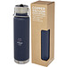 Thor 750 ml Kupfer-Vakuum Sportflasche mit Trinkhalm, dunkelblau