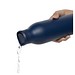 Via RCS Re-Steel Sportflasche mit Verschluss, 600ml, beige
