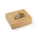 VINGA Branson Decke aus GRS recyceltem PET, navy blau