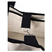 VINGA Volonne AWARE™ Strandtasche aus recyceltem Canvas, off white, schwarz