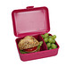 Vorratsdose School-Box deluxe, mit Trennschale, standard-rot