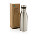 XD COLLECTION Deluxe Wasserflasche aus RCS recyceltem Stainless-Steel, silber