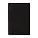 XD COLLECTION GRS-zertifiziertes rPET-A5-Notizbuch, schwarz, schwarz