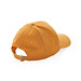 XD COLLECTION Impact 5 Panel Kappe aus 280gr rCotton mit AWARE™ Tracer, sonnenuhr orange