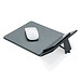 XD COLLECTION Mousepad mit Wireless-5W-Charging Funktion, schwarz