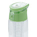 XD COLLECTION Verschließbare Aromaflasche, 700 ml, transparent/grün