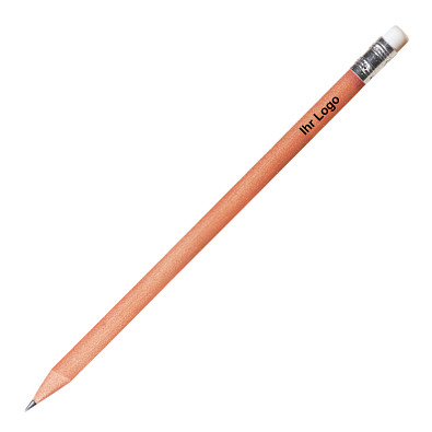 Qualitäts Bleistift Colore mit Radiergummi, natur