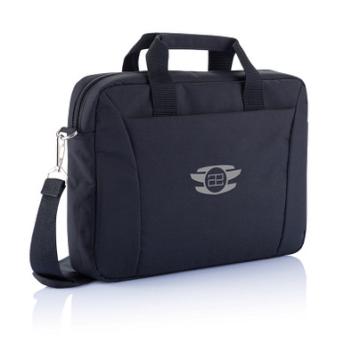 XD COLLECTION Messe Laptoptasche 15,4 Zoll PVC frei, schwarz