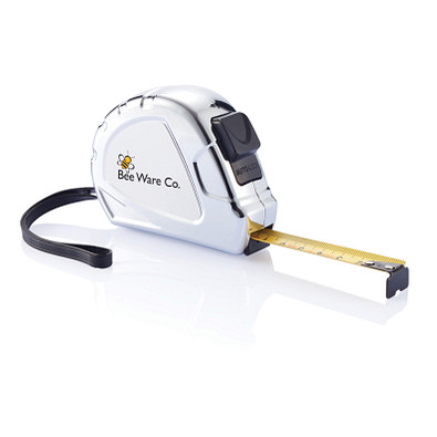 XD COLLECTION Maßband Ergonomic Auto-Stopp 5m/19mm, silber