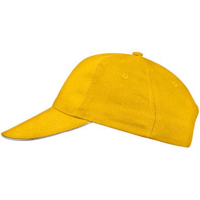 6 Panel Baseballcap San Francisco,gelb