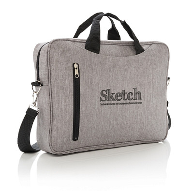 XD COLLECTION Laptop-Tasche 15 Zoll Basic, grau