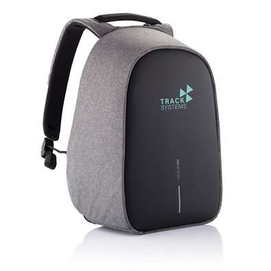 XD DESIGN Anti-Diebstahl-Rucksack Bobby Hero Regular, grau/schwarz
