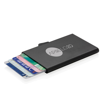 XD COLLECTION RFID Kartenhalter C-Secure Aluminium, schwarz