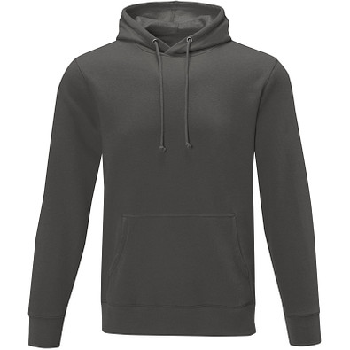 Charon Herren Kapuzenpullover, storm grey, S