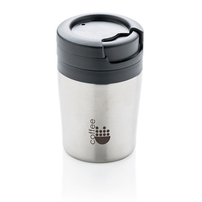 XD DESIGN Coffee to go Becher, 160 ml, silber