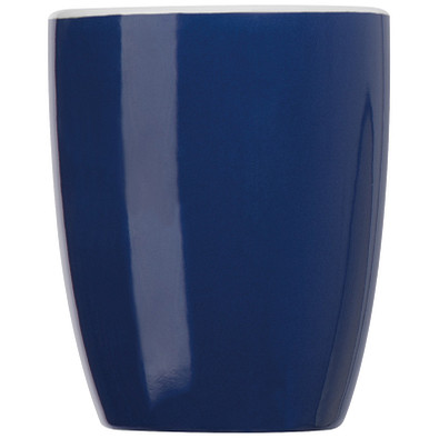 Farbige Tasse aus Keramik, 300 ml, dunkelblau